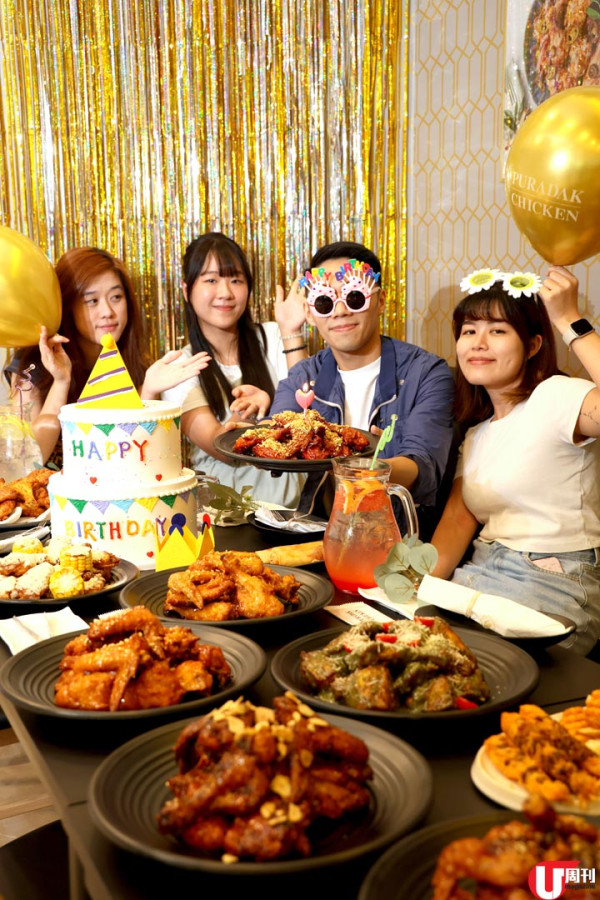 韓國貴族炸雞 Puradak 旗艦店 新增生日會專區 / 開 3 小時炸雞 Party