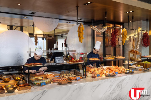 麗晶酒店港畔餐廳 全城最紅 Buffet / 70 款海鮮 + 矜貴美食