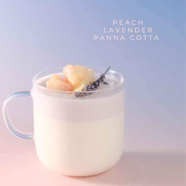 養生花膠燉湯網店「花膠園」新出花茶花膠意式奶凍 荔枝玫瑰/香芒薄荷/桃香薰衣草/蜜瓜蝶豆花花膠奶凍/買3送1