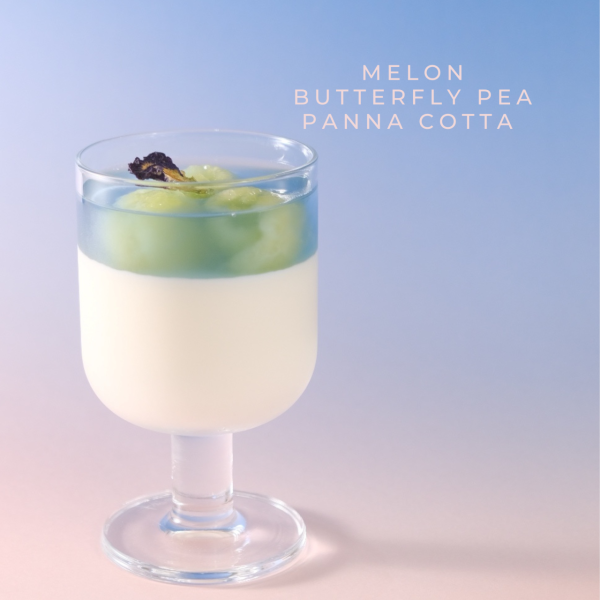 養生花膠燉湯網店「花膠園」新出花茶花膠意式奶凍   荔枝玫瑰／香芒薄荷／桃香薰衣草／蜜瓜蝶豆花花膠奶凍／買3送1