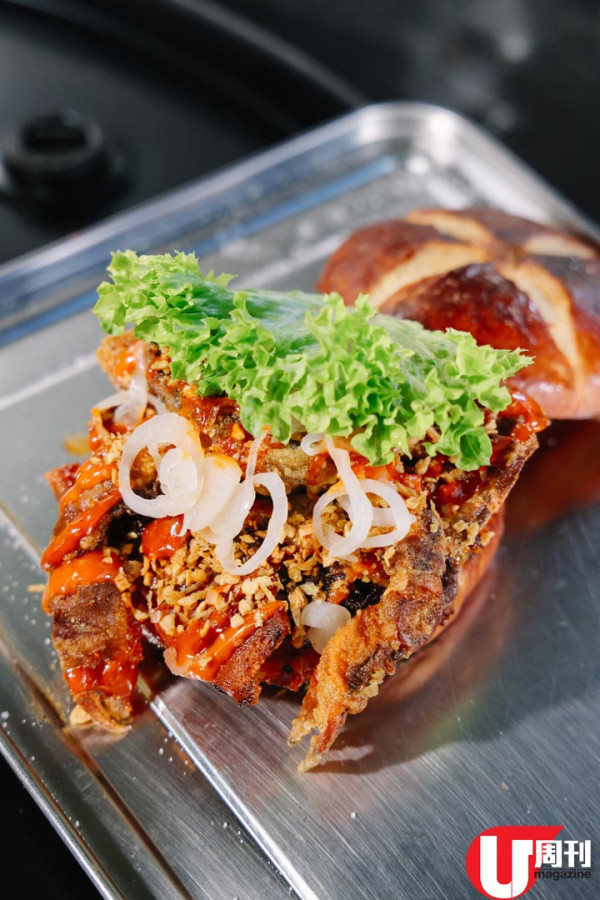 陀地漢堡店 自家鑽研歐式十字包 / 廚師發辦漢堡