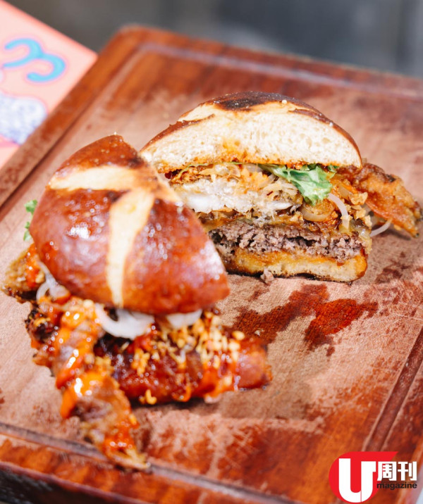 陀地漢堡店 自家鑽研歐式十字包 / 廚師發辦漢堡