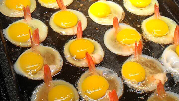 混蛋爆蝦。(圖片來源﹕中壢區觀光夜市官網) 中壢夜市|台北機場捷運新站通車!離桃園最大夜市僅10分鐘步程 附8大當地人票選美食