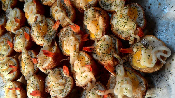 混蛋爆蝦。(圖片來源﹕中壢區觀光夜市官網) 中壢夜市|台北機場捷運新站通車!離桃園最大夜市僅10分鐘步程 附8大當地人票選美食