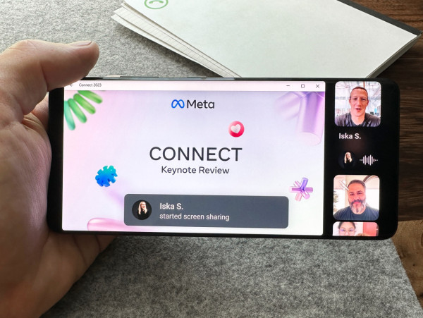 WhatsApp新推螢幕畫面共享功能　視像通話期間可分享手機畫面 開會更方便！