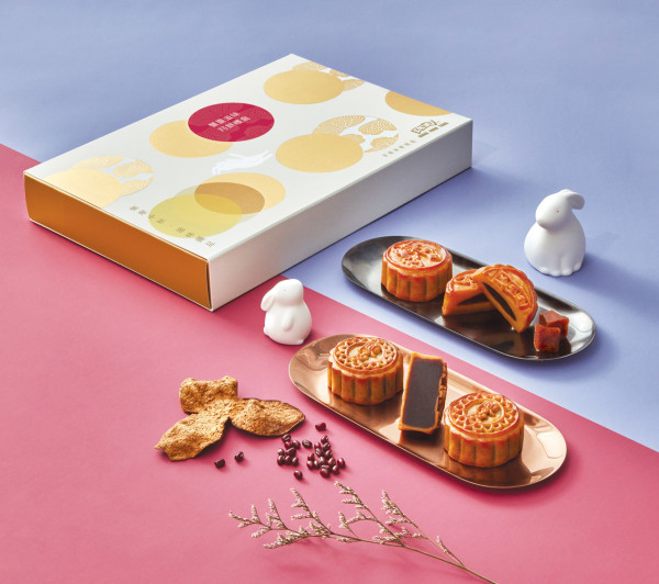 鴻福堂中秋月餅禮盒優惠價發售　貓山王榴槤冰皮／黑糖麻糬金沙奶黃／鳳梨奶黃