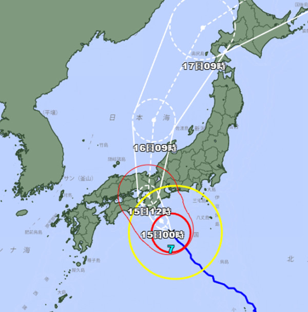 風暴消息｜颱風蘭恩登陸日本 航班/鐵路停駛取消 多個景點關閉 