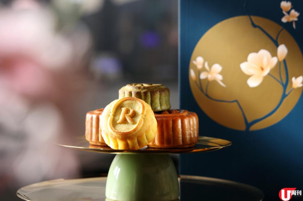 編輯部熱選月餅 豪華櫻桃木禮盒 / 半島朱古力奶黃