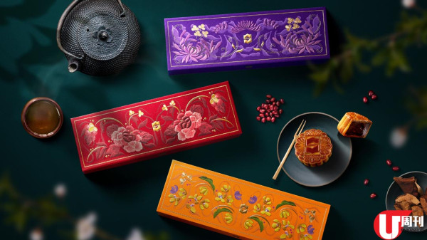 特色月餅集合 熱情果芒果冰皮 / 流心杏仁月 / 阿華田脆脆流心月