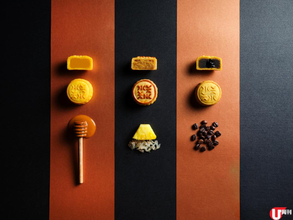 特色月餅集合 熱情果芒果冰皮 / 流心杏仁月 / 阿華田脆脆流心月