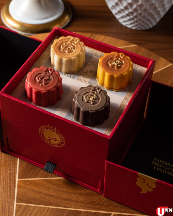 特色月餅集合 熱情果芒果冰皮 / 流心杏仁月 / 阿華田脆脆流心月