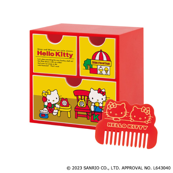 童年回憶！Sanrio卡通人物「迷你版」三格膠櫃桶扭蛋／盲盒：Hello Kitty／Tuxedosam／Little Twin Stars／Marroncream