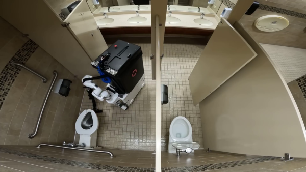  美國推清潔馬桶機械人  網民：再不努力 以後連洗廁所都冇得撈！