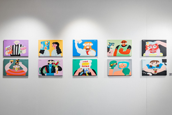 日本畫家山川遙帶你行藝術超市 動物化身售貨員 趣怪遐想創出超市狂想曲