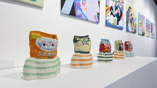 日本畫家山川遙帶你行藝術超市 動物化身售貨員 趣怪遐想創出超市狂想曲