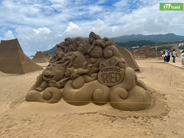圖片來源:UTravel編輯部 台灣自由行2023 | 全球唯一迪士尼主題沙雕展登陸福隆海水浴場!獅子王/怪獸大學/三眼仔逐個睇