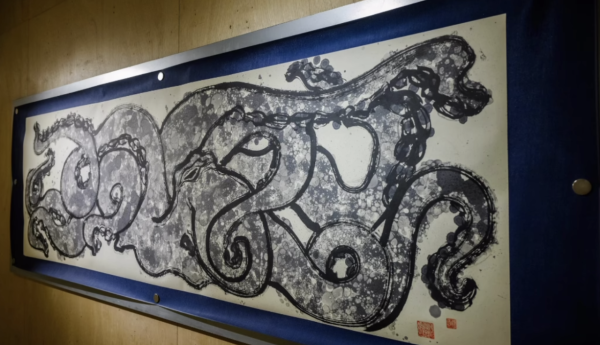 《昼夜望潮》展陶器+水墨畫 藝術家梁祖彝看海洋生物悟自由