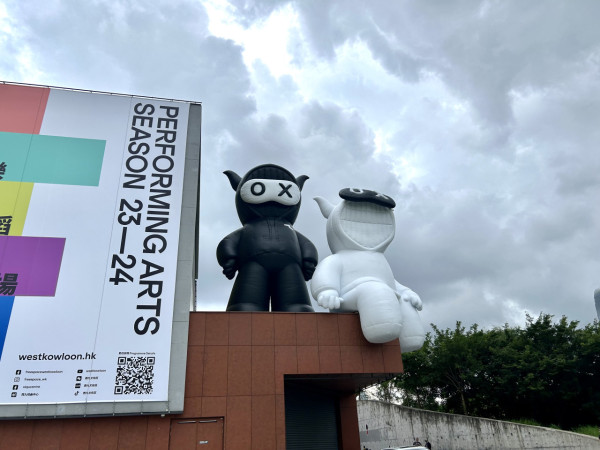 劉德華空降西九開啟藝術歷程 展《天若有情》《大隻佬》大型裝置