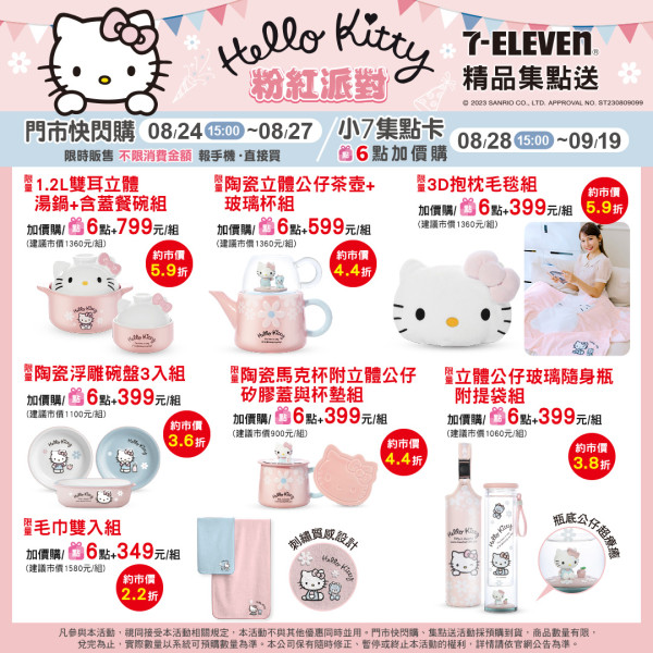 粉紅立體Hello Kitty家品  湯鍋/茶壺/隨身瓶/碗盤/毛巾 少女心大爆發！