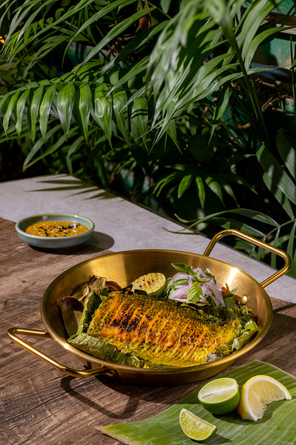 銅鑼灣問月酒店餐廳Supergiant推出煙花東南亞晚市套餐   明太子意粉／椒鹽鮮魷／澳洲羊排／班蘭窩夫