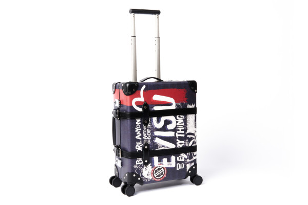 EVISU x GLOBE TROTTER聯名行李箱 全球限量100個 