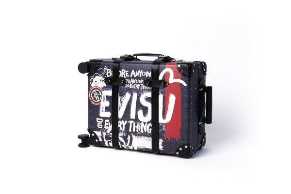 EVISU x GLOBE TROTTER聯名行李箱 全球限量100個 