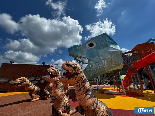 沙田恐龍公園10.1登陸新城市！逾3萬5千呎空間、14項恐龍形態多元遊樂設施