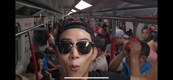 玉澤演完騷超貼地遊香港 打邊爐搭地鐵做盡地道行程