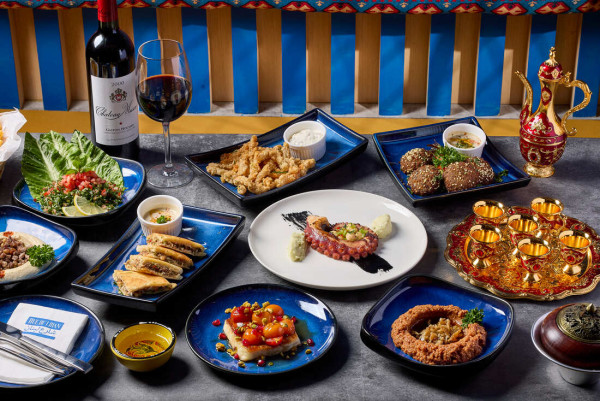 尖沙咀新開異國風情黎巴嫩餐廳Rue Du Liban　打卡花海 ／香烤西班牙八爪魚／阿拉伯雜錦烤肉／米布甸／法國生蠔
