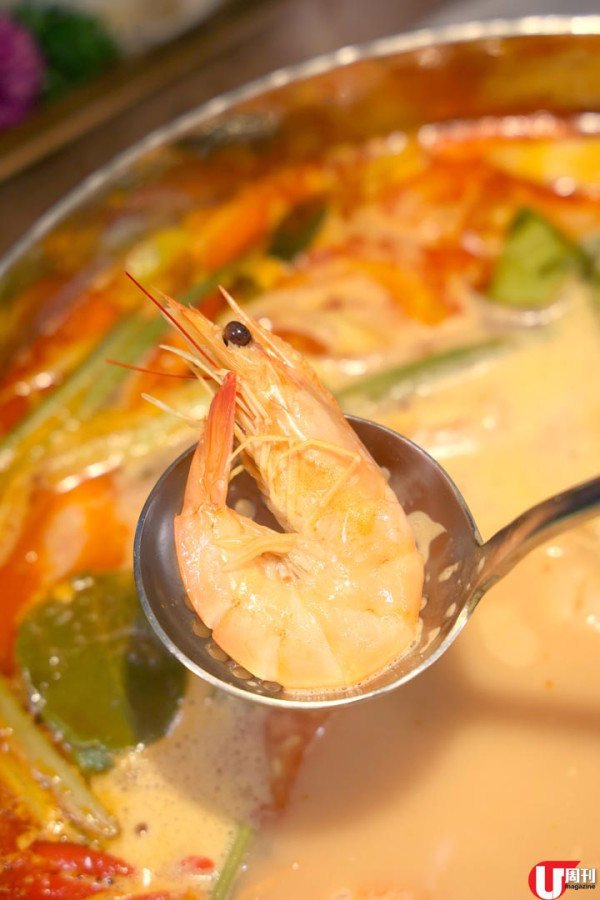 最強冬蔭功火鍋店 開業價惠!388 元連二人用寶藏海鮮金盒