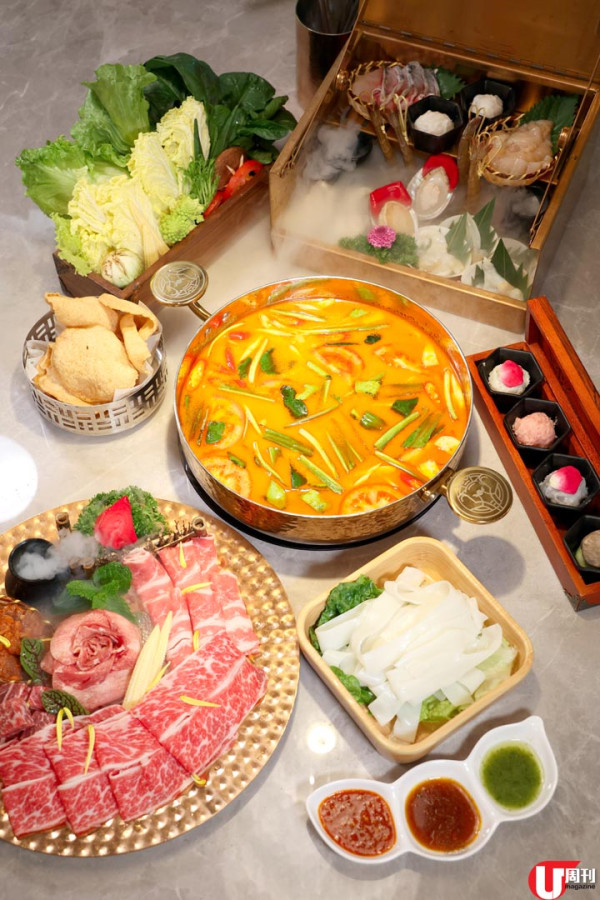 最強冬蔭功火鍋店 開業價惠!388 元連二人用寶藏海鮮金盒