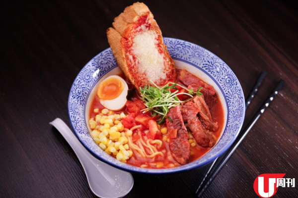 元朗激平小店！58 元港風拉麵 火炙叉燒豬油渣口味 / 下午茶 38 元起食拉麵