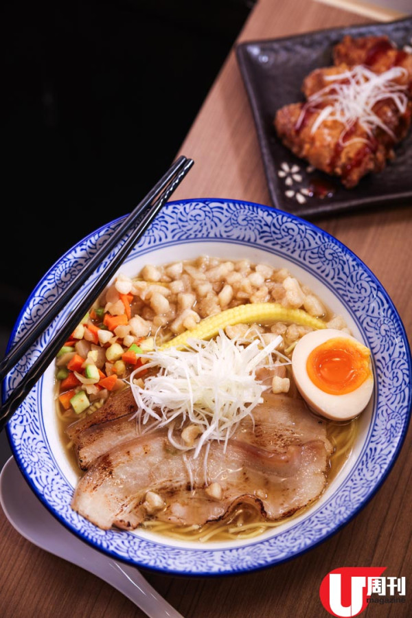 元朗激平小店！58 元港風拉麵 火炙叉燒豬油渣口味 / 下午茶 38 元起食拉麵