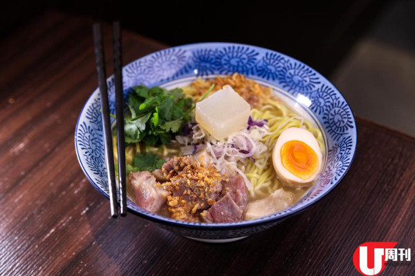 元朗激平小店！58 元港風拉麵 火炙叉燒豬油渣口味 / 下午茶 38 元起食拉麵