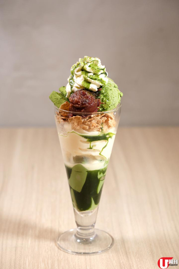 啟德 AIRSIDE 東京過江茶室 限量 10 份抹茶金箔芭菲  