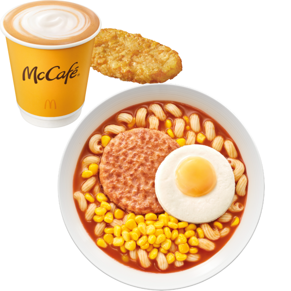 麥當勞蕃茄濃湯扭扭粉系列早晨套餐回歸！蕃茄濃湯板燒雞腿扭扭粉／ App會員減$3優惠