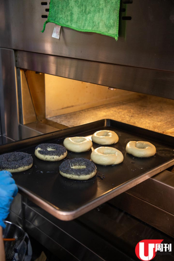 紅磡 Bagel 三文治店 自製酸種製貝果 / 鮮奶麻糬滷牛舌做餡