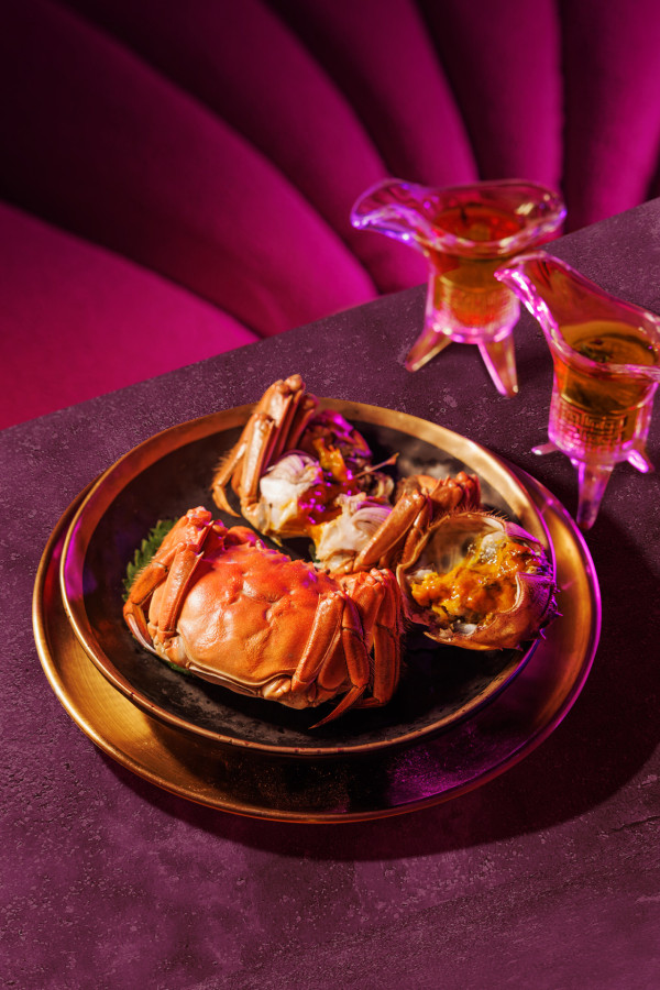 稻埕飯店推出大閘蟹限定菜式！$588 7道菜蟹宴／蟹粉手工麻糬酥