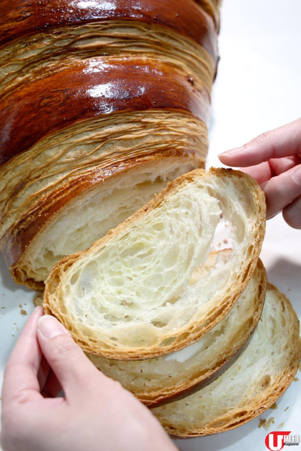 四喜麵包西餅推出 15 倍巨大化牛角包 / 25% 法國 AOP 牛油製