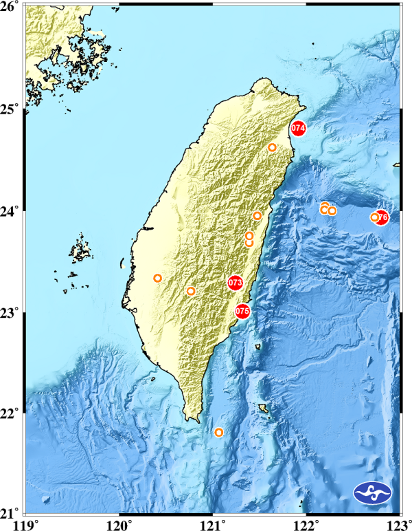 台灣花蓮罕見發生芮氏規模6.2地震 氣象署：不排除未來五天有規模5.5至6.0以上餘震 