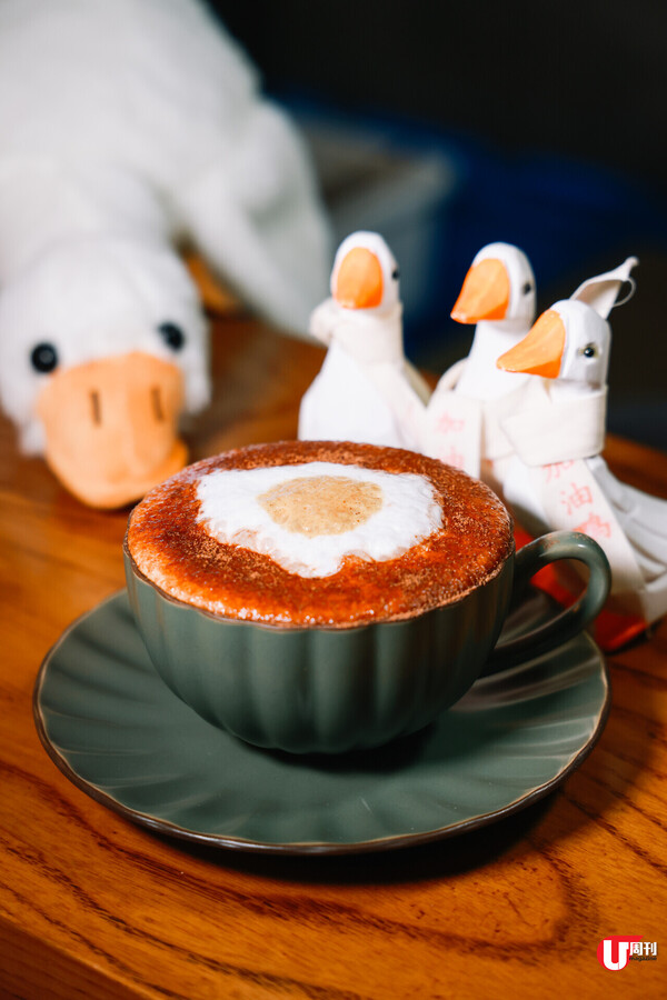 鴨仔主題 Cafe　驚喜！咖啡滷水慢煮鴨肉 + 荷包蛋咖啡