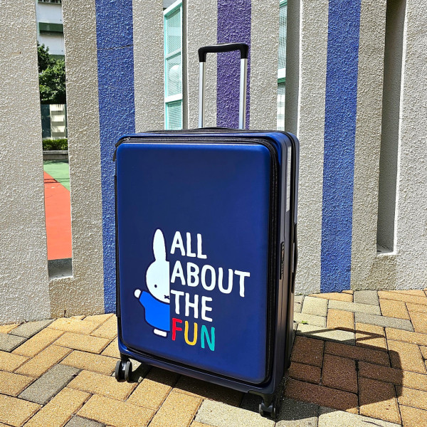 鴻福堂聯乘miffy推出第二彈精品！miffy隨行保溫瓶／28吋行李箱／旅行收納袋