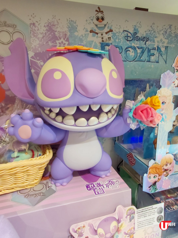 聖誕送禮！史迪仔夢幻紫色 COSBI布偶  Disney、Sanrio、Kakao Friends精品