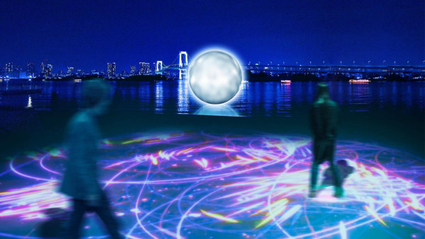 東京台場期間限定發光海灘 4大免費體驗！漫步光之路/巨型水上漂浮月亮 