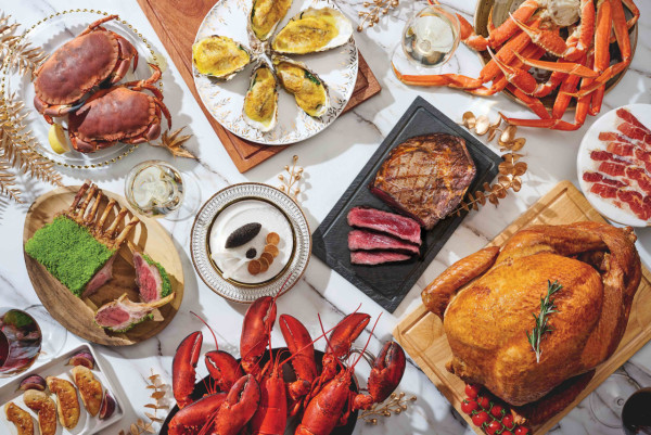 香港JW萬豪酒店聖誕自助餐預購優惠　龍蝦／麵包蟹／魚子醬／和牛肉眼／聖誕火雞／鮑魚