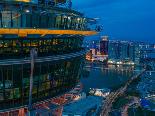 澳門旅遊塔360°旋轉餐廳（圖片來源︰Macau Tower Facebook）