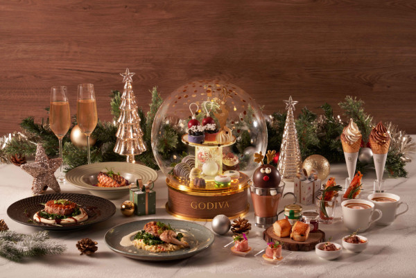 Hotel Icon推出GREEN X GODIVA漫遊世界星空下午茶！玻璃球造型／無限任食GODIVA朱古力軟雪糕