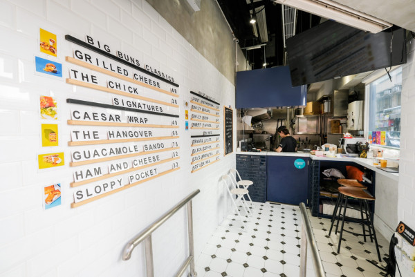 灣仔最強 Grilled Cheese Sandwich 80 克勁量芝士炮製！