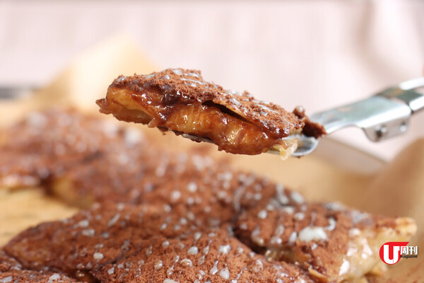 西貢露營風香蕉煎餅店 坐低歎日本麵粉製煎餅