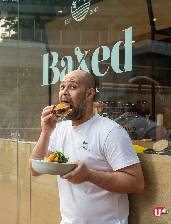 54 年酸種手工 Sourdough  餡料超載開放式三文治